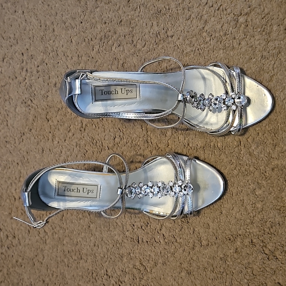 Silver heels